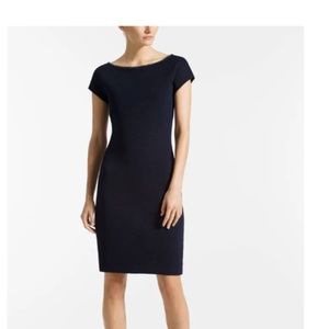 St. John Mod Metallic Knit Dress